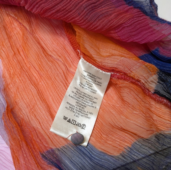 ANTHROPOLOGIE Women's The Marais Printed Tiered Maxi Dress Size Medium In Pink - Picture 13 of 14